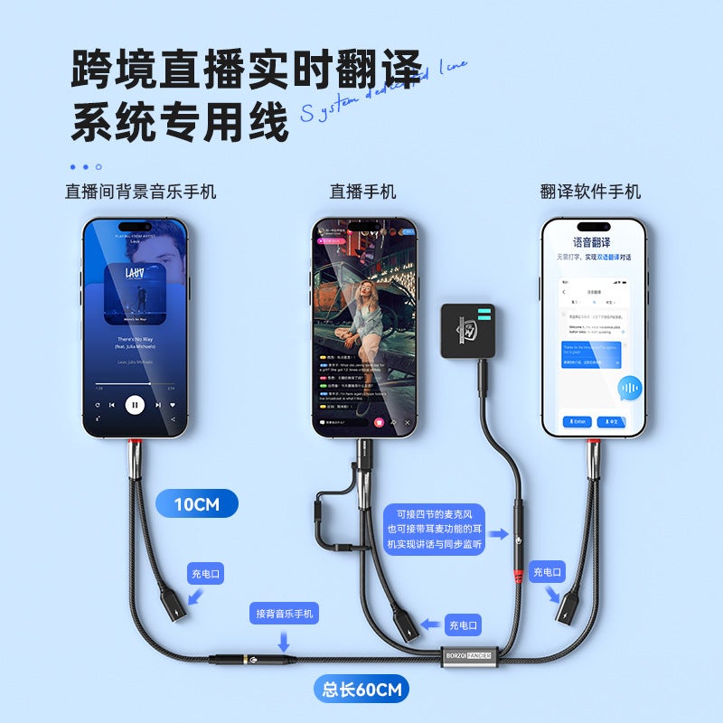 The Third Generation Of Stereo Recording Line 7.1 Channel Rebroadcaster Network Teaching Live Game Return Karaoke Listening Songs - Image 3